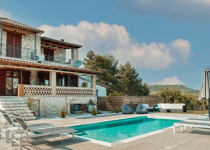 Private Villa Karavia Koukounaria photo